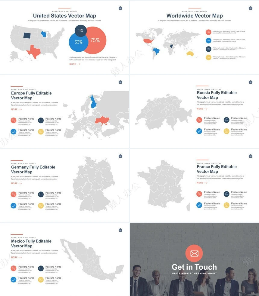 商务北欧风公司简介项目策划商业计划书PPT模板