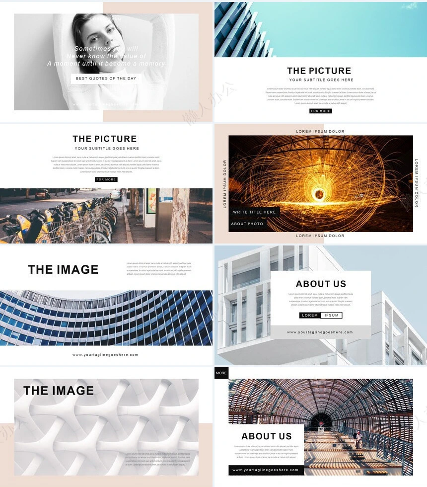 炫酷北欧风高端品牌宣传项目策划PPT模板