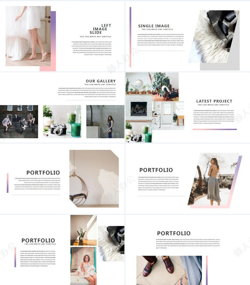 简约北欧高端品牌宣传产品发布通用PPT模板