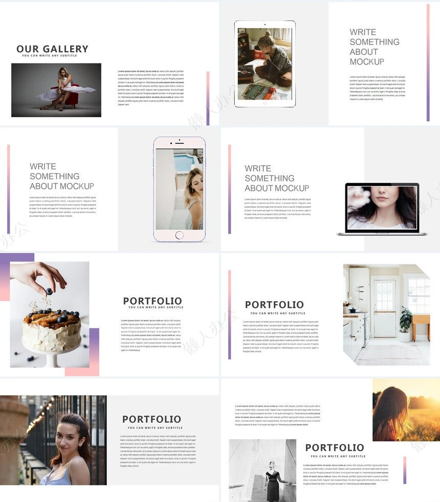 简约北欧高端品牌宣传产品发布通用PPT模板