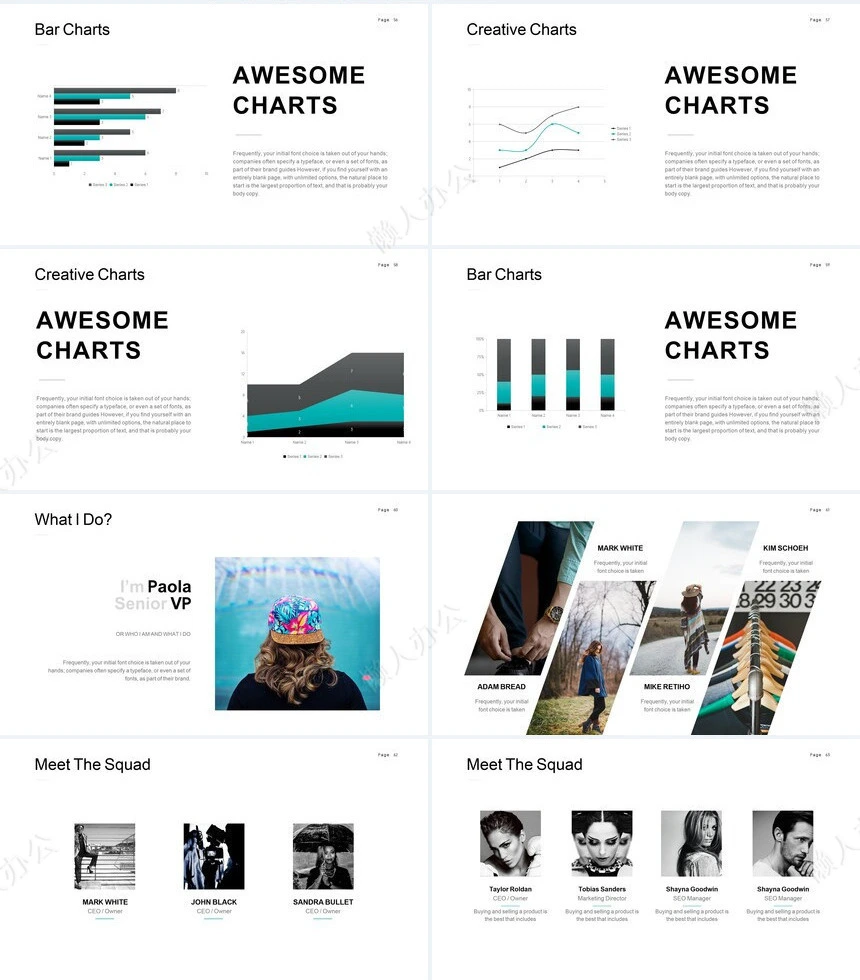 简约北欧高端品牌宣传项目策划PPT模板