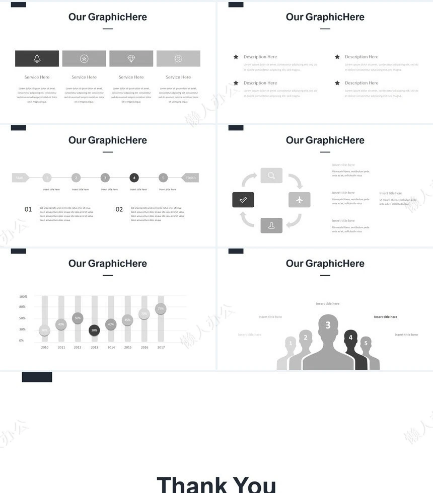 绿植物北欧风高端品牌宣传PPT模板