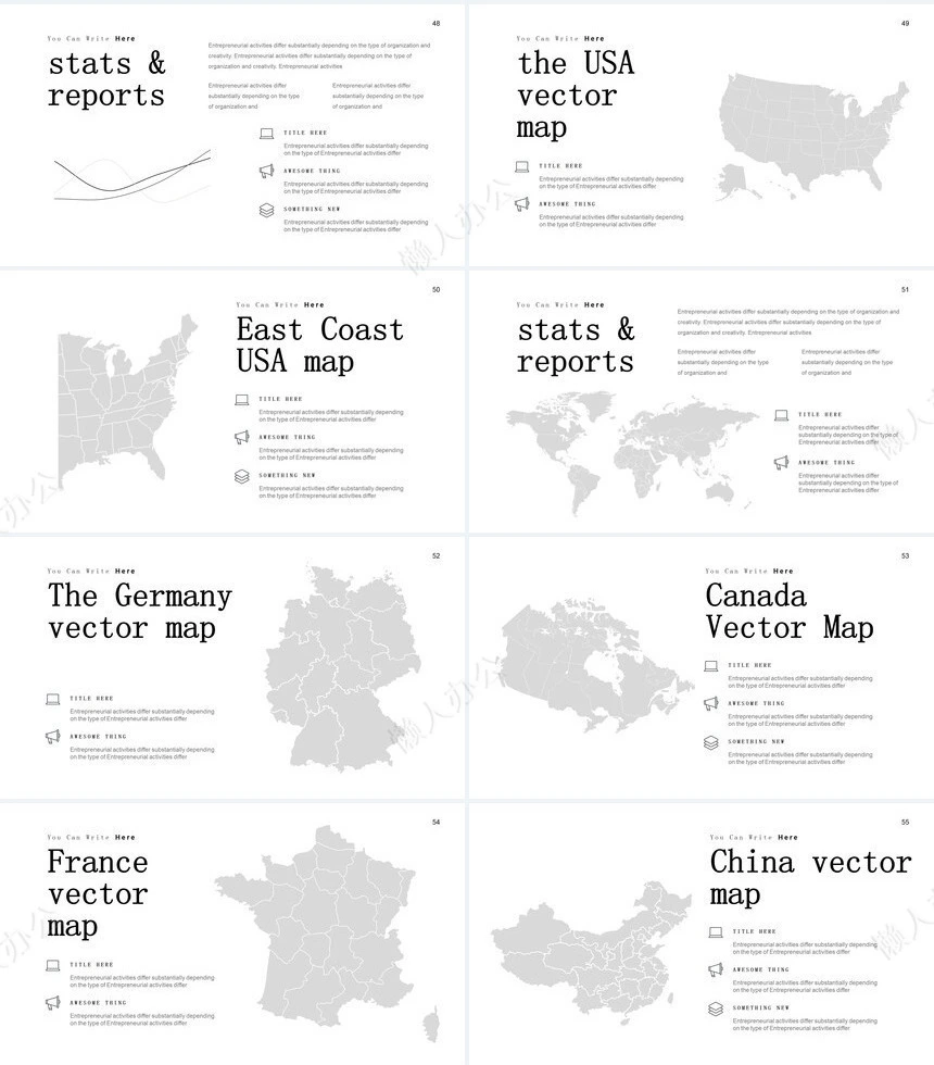 高端北欧风家居设计通用PPT模板