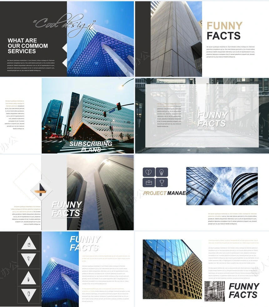 简约欧美风CEO介绍产品发布会公司简介PPT模板