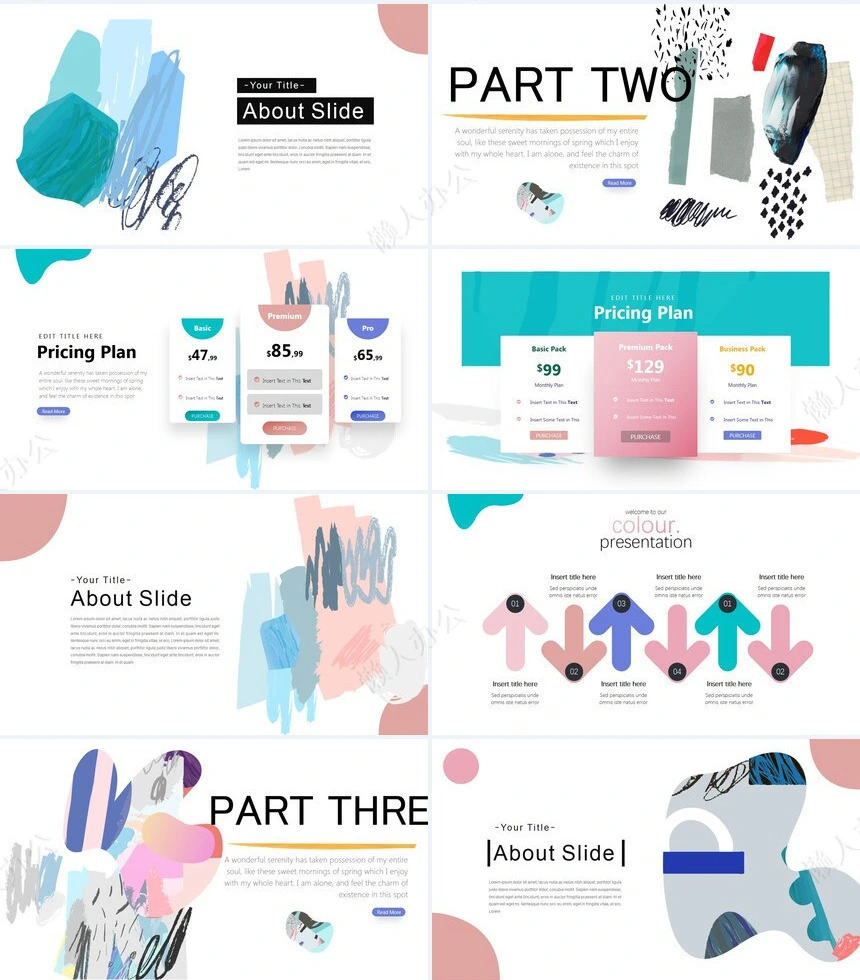 创意高端设计时尚高端商务宣传策划PPT(2)