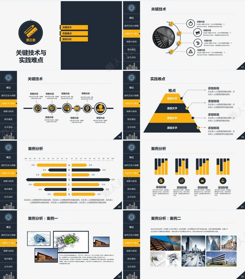 毕业论文答辩汇报PPT模板