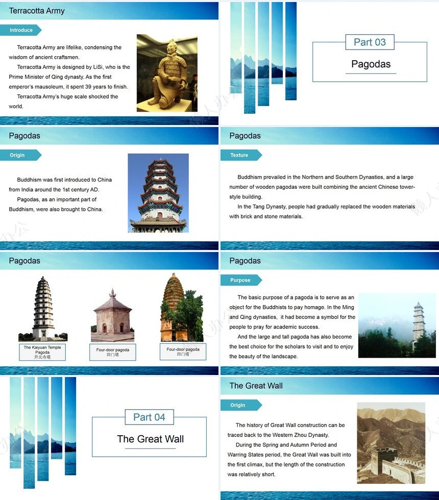 简约蓝色计划总结ppt通用模板