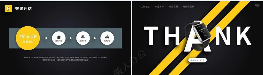 产品发布商业计划书工作总结通用PPT模板