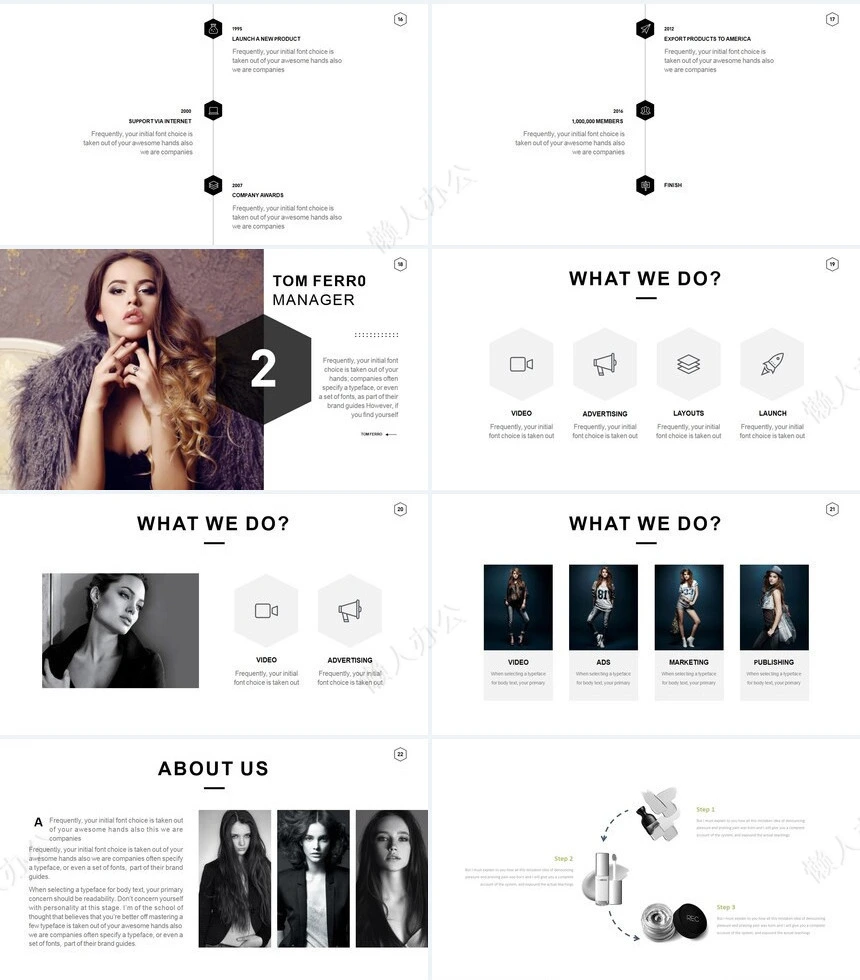 竞聘简历通用PPT模板(39)