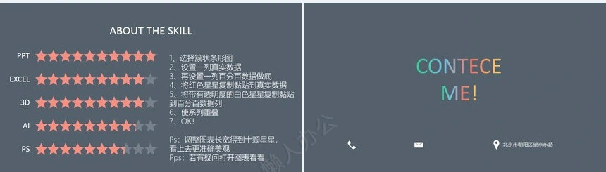 竞聘简历通用PPT模板(7)