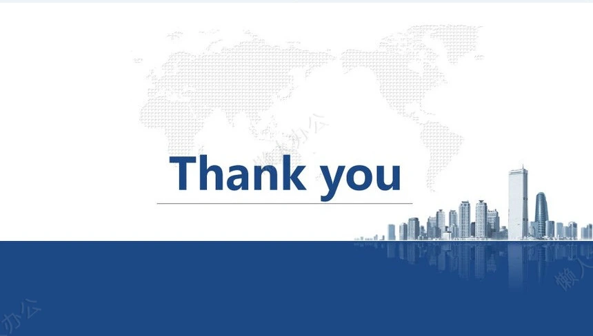 蓝色科技互联网创业计划书通用PPT模板