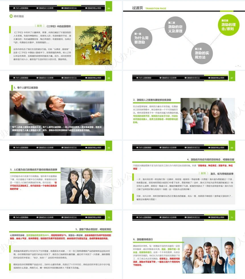 企业中高层领导培训教材通用PPT模板