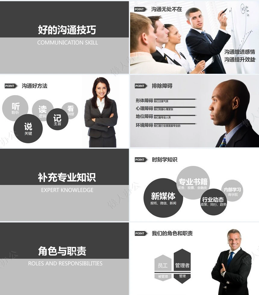 员工培训人力资源员工培训通用PPT模板