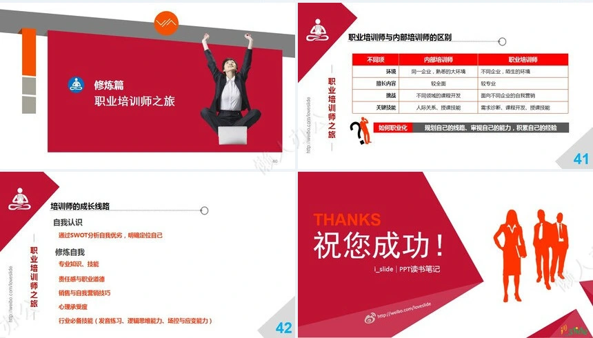 培训师成长手册PPT读书笔记