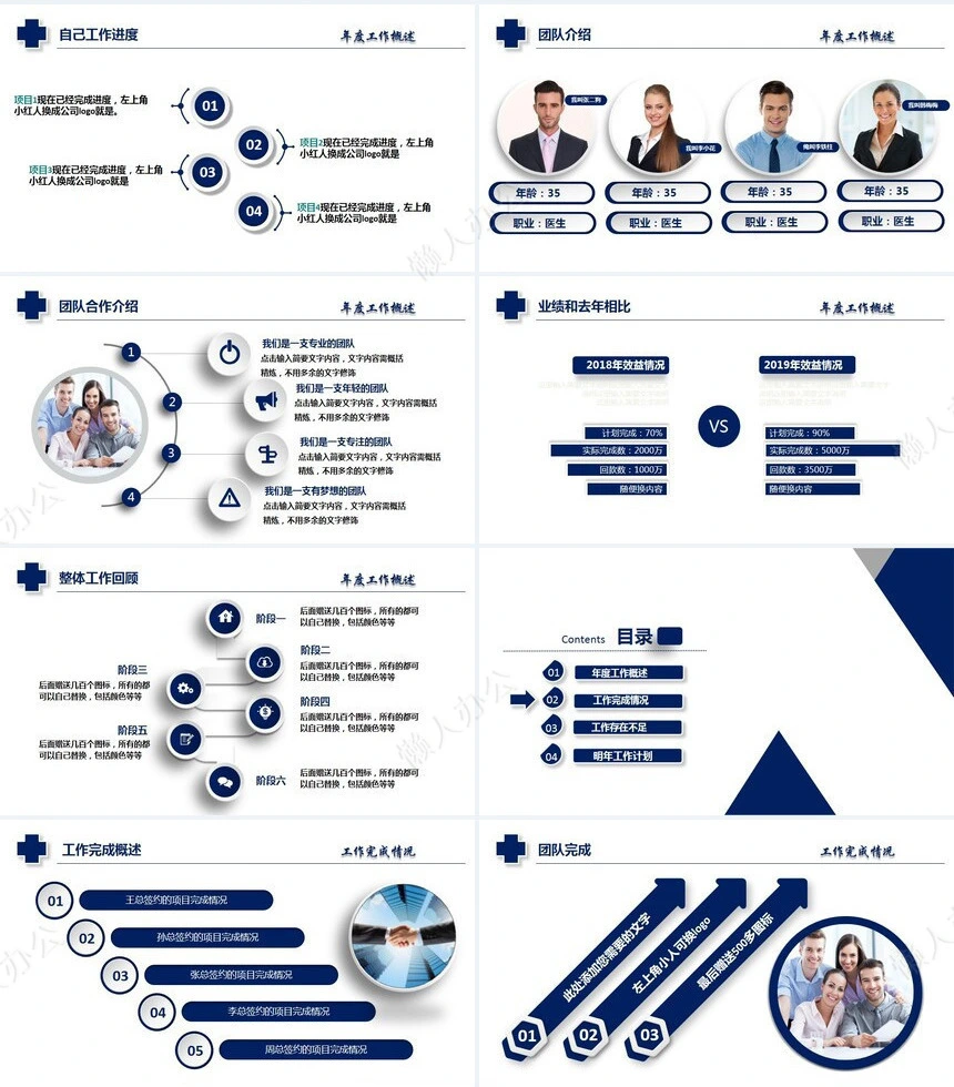 大气蓝医疗医药行业工作汇报