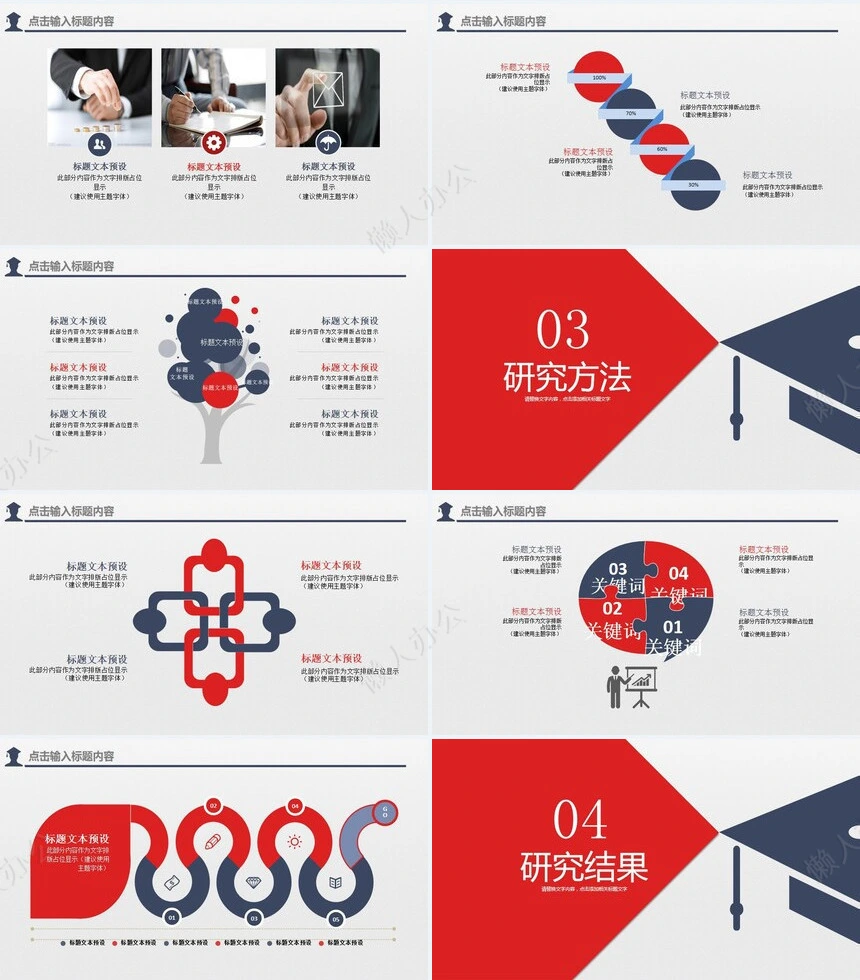 毕业答辩PPT模板(2)