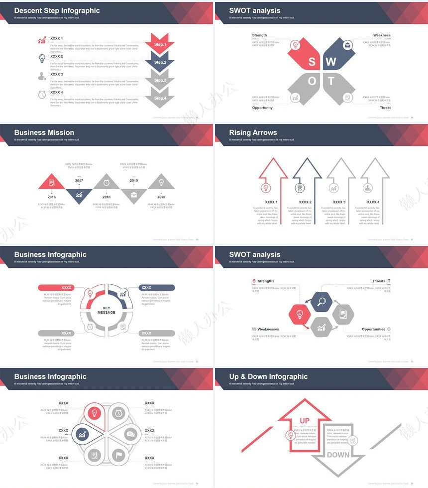 商务通用工作汇报PPT