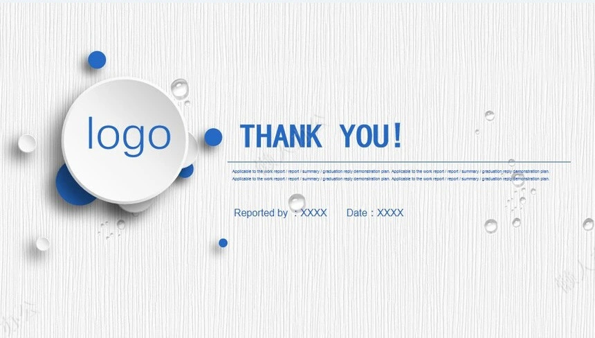 欧美简约风工作汇报商务合作PPT模板