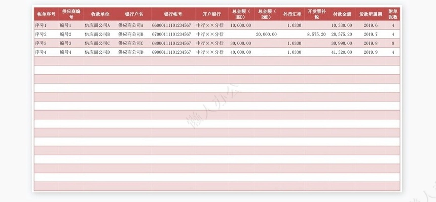 应收应付款管理系统
