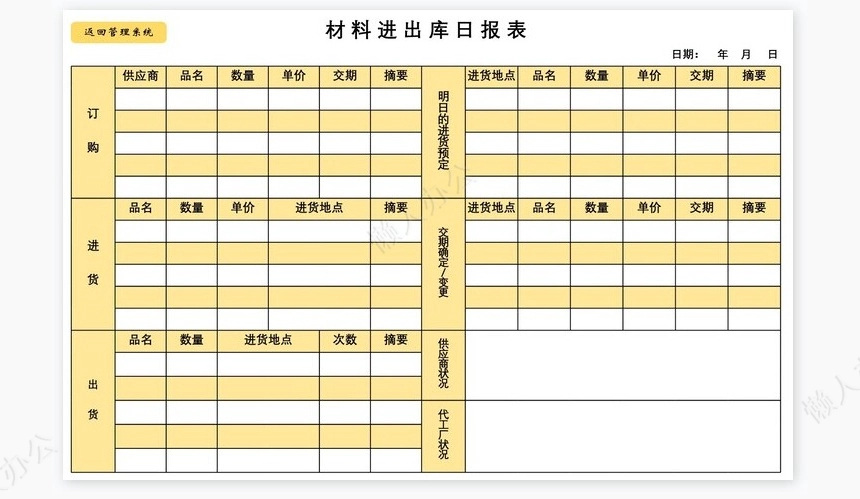 仓库物料管理系统