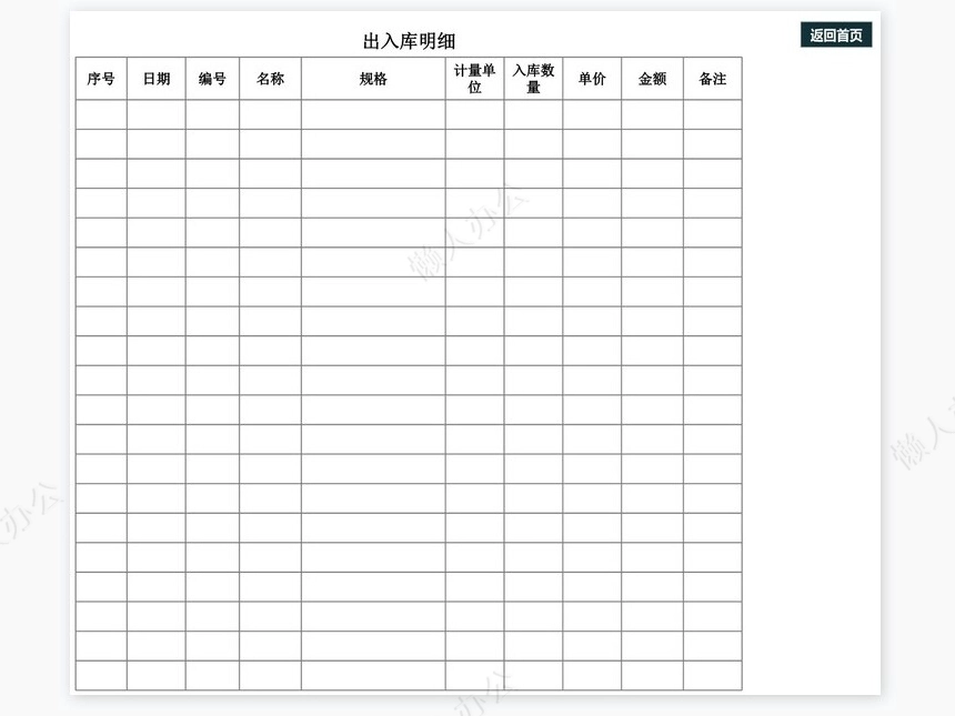进销存—出入库管理系统