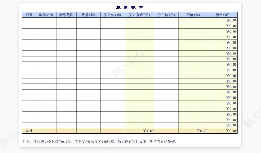 股票投资管理系统
