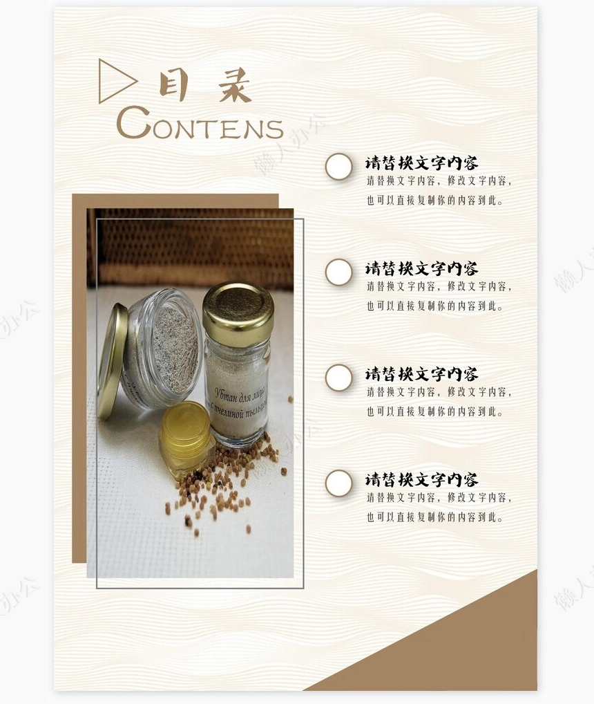 医疗美容spa会所画册Word模板