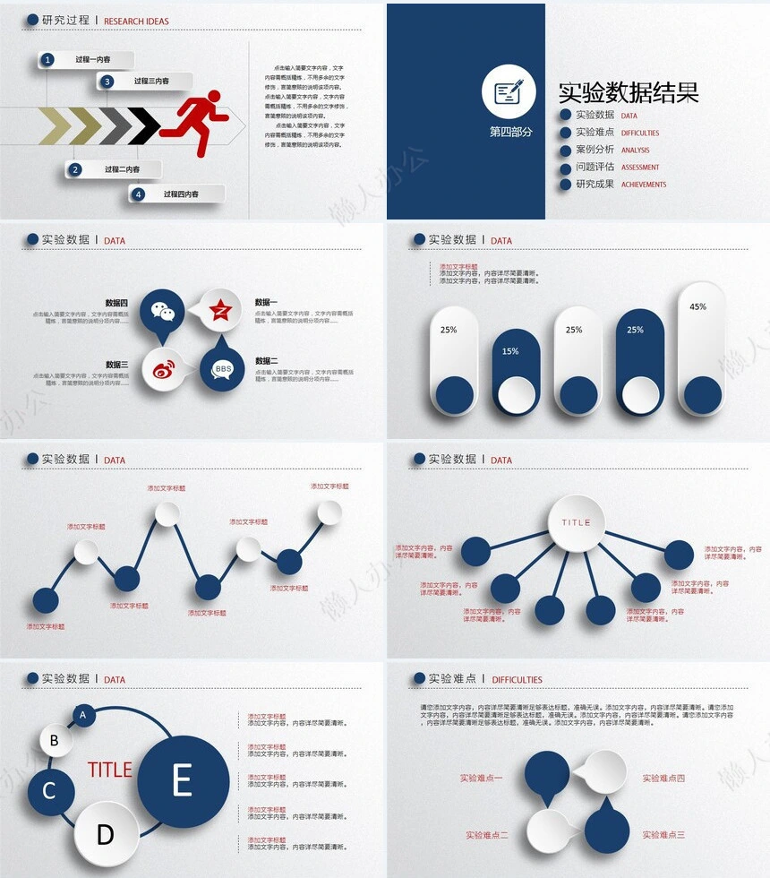 土木工程毕业论文答辩PPT模板