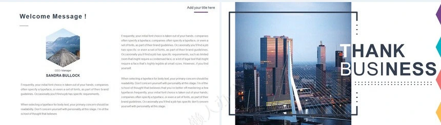 欧美时尚公司介绍企业宣传PPT模板