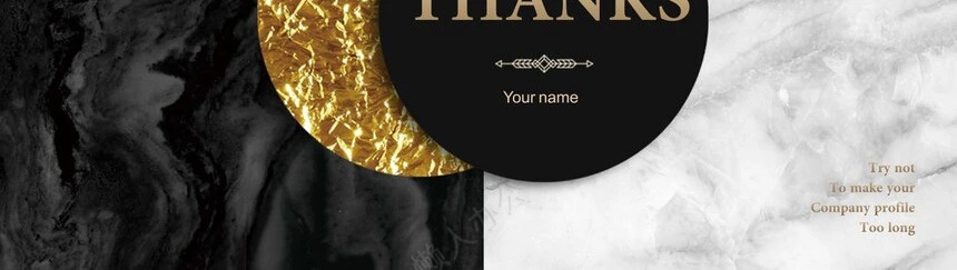 时尚水彩风格通用PPT模板(91)