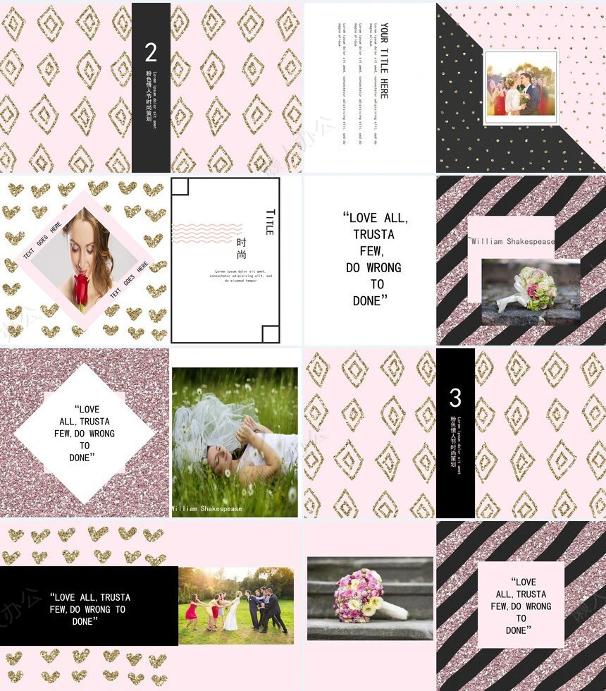 莫兰迪风格通用PPT模板(60)