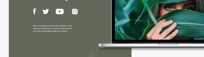 莫兰迪风格通用PPT模板(74)