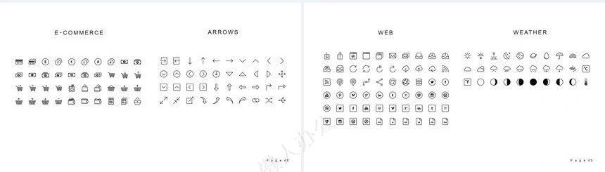 莫兰迪风格通用PPT模板(9)
