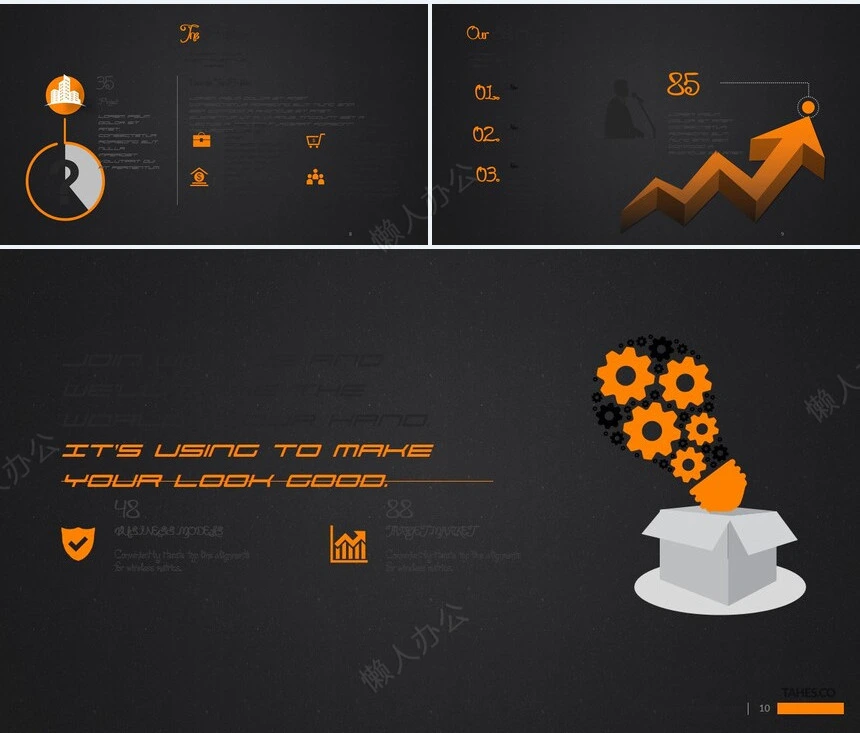 10款欧美思维导可视化图表