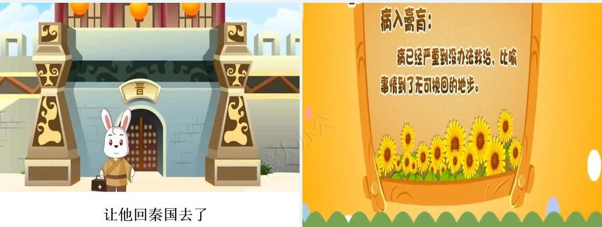 病入膏肓成语故事PPT模板