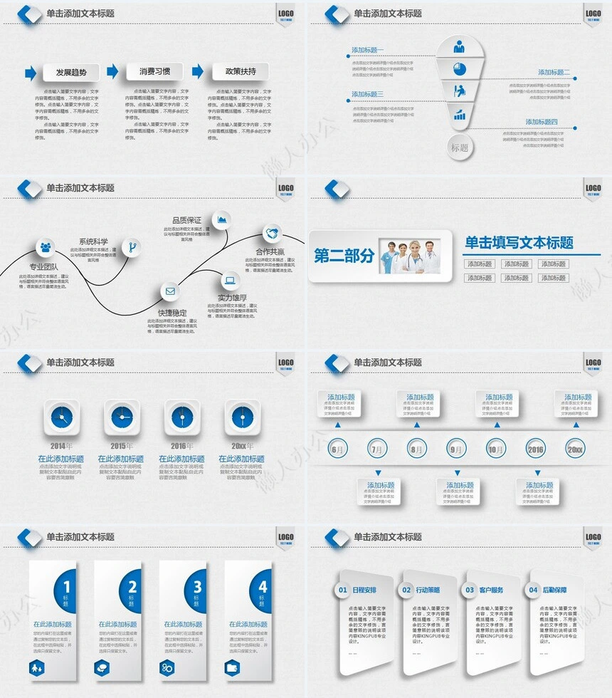 医学医疗汇报PPT模版(2)