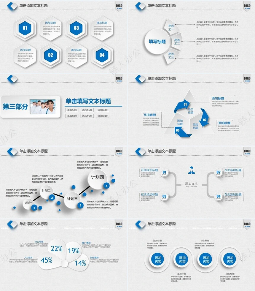 医学医疗汇报PPT模版(2)