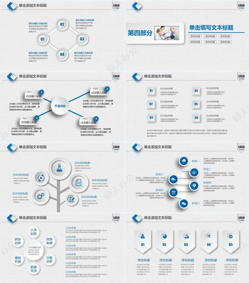 医学医疗汇报PPT模版(2)