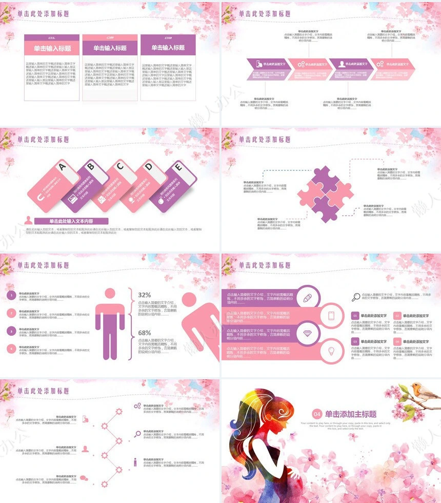 医疗医药行业工作汇报计划PPT模版(2)