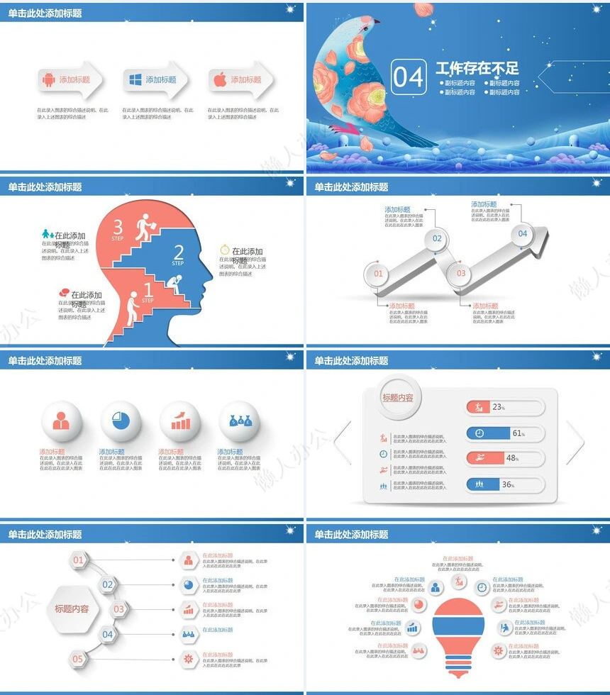 商务年终总结PPT
