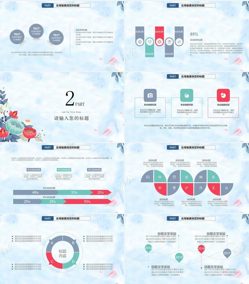 小清新个人述职报告